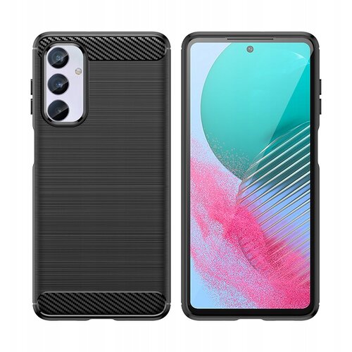 HURTEL Futrola Carbon Shield TPU za Samsung Galaxy M54 - Crna Cijene