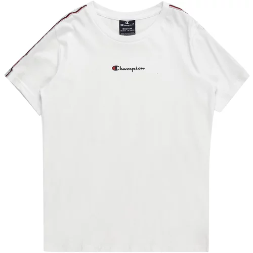 Champion Authentic Athletic Apparel Majica tamno crvena / crna / bijela