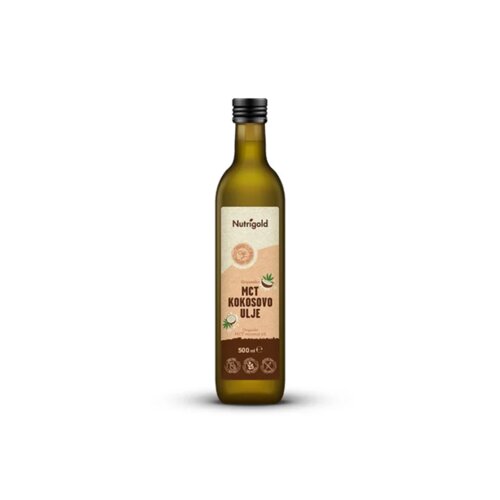 Nutrigold MCT kokosovo ulje 500ml Slike