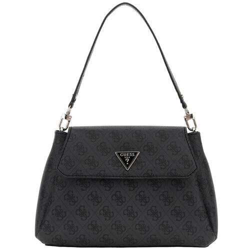 Guess SORA GFRIEND FLAP SHOULDER BAG Crna Slike