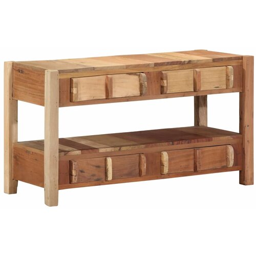  ormar Smeđa 83 x 33 x 46 cm Čvrsto drvo iz reciklaže Slike