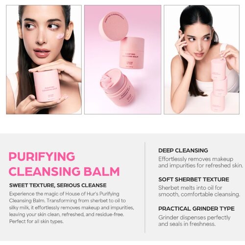 HOUSE OF HUR Purifyng Cleansing Balm 50ml Slike