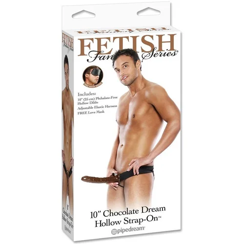 Fetish Fantasy Series FETISH FANTASY CHOCOLATE DREAM HOLLOW STRAP-ON