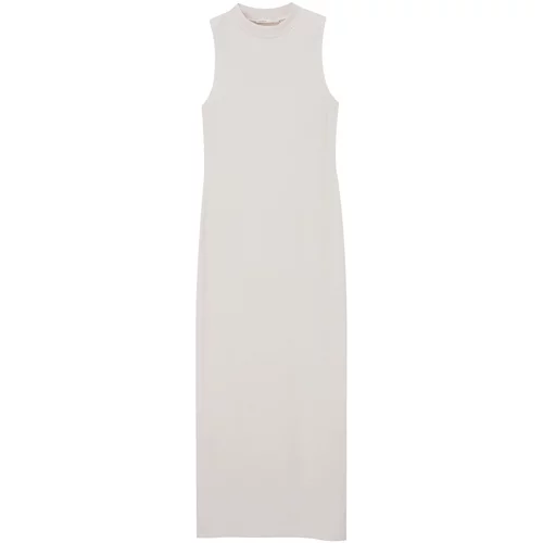 Pull&Bear Pletena haljina ecru/prljavo bijela
