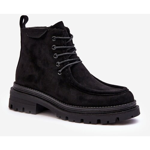 Kesi Women&amp;#039;s Zipper Ankle Boots - Black Apolosi Slike