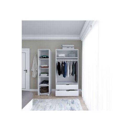 Hanah home ormar bele boje duru 1600 020 Slike