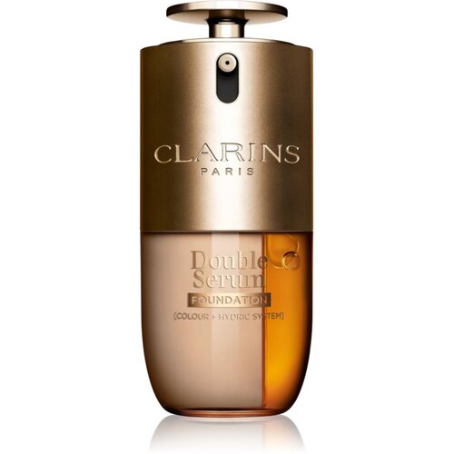 Clarins Double Serum Foundation pomlađujući i posvjetljujući puder nijansa L3W 30 ml Slike