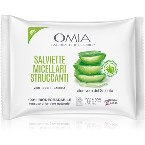 Omia Laboratories Aloe Vera del Salento maramice za skidanje šminke 20 kom Cijene