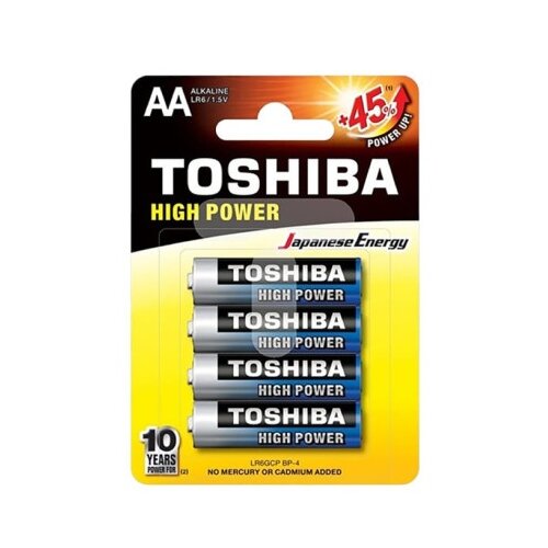 Toshiba alkalna baterija AA 1.5V ( TOSH-LR06/4BP ) Slike