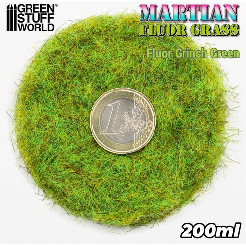 Green Stuff World martian fluor grass grinch green 200ml | fluorescentna trava grinch zelena 200ml Slike