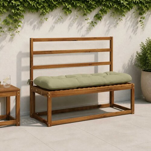  Jastučić za klupu VIANEN 100% poliester Svijetlo zelena - Svijetlo zelena 130 x 40 x 12 cm Cene