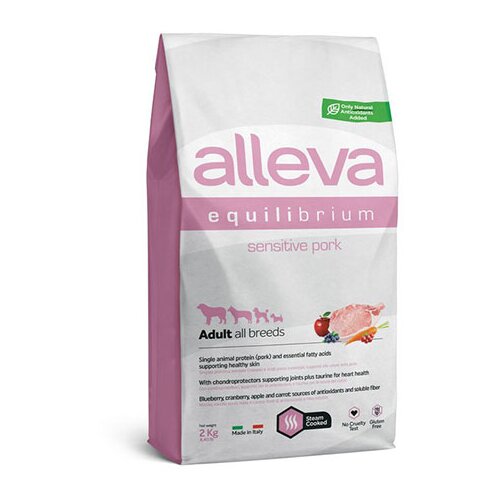 Alleva hrana za pse prasetina 2kg sensitive adult equilibrium ALP6009 Cene