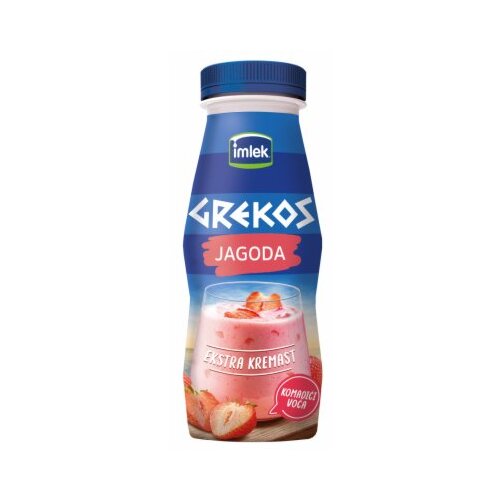GREKOS JOGURT JAGODA EKSTRA KREMAST 250G Cene