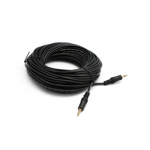  (26255) kabl 3.5mm (mu&amp;scaron;ki) na 3.5mm (mu&amp;scaron;ki) 20m crni Slike