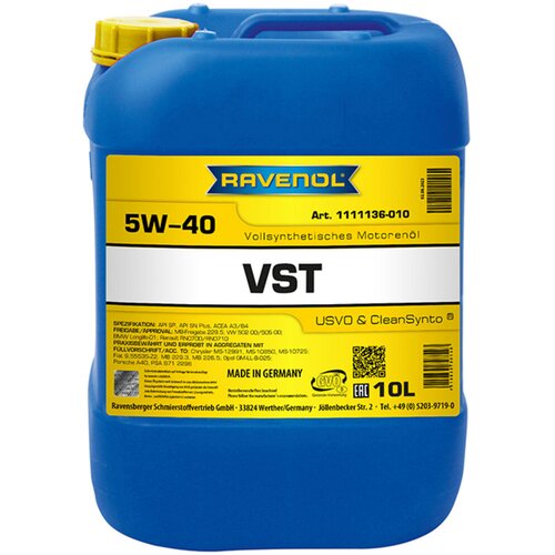 RAVENOL Motorno ulje VST 5W-40, 10 l Cene