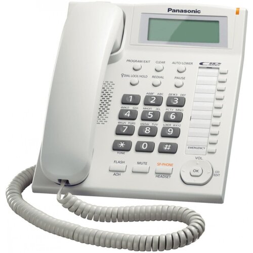 Panasonic KX-TS880FXW fiksni telefon Slike