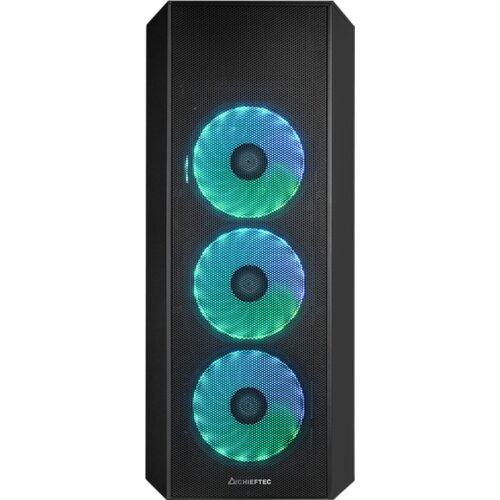 Chieftec scorpion 4 USB3.2 atx a-rgb ohi&amp;scaron;je, črno Slike