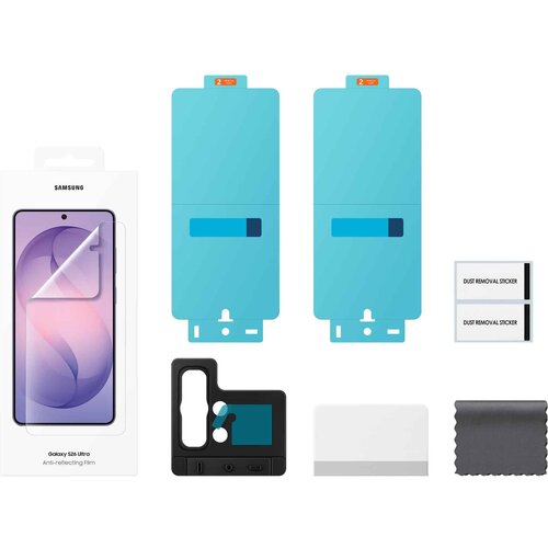  Samsungova antirefleksna za&amp;scaron;titna folija (2 kom.) za Galaxy S26 Ultra EF-US948CTEGWW Slike