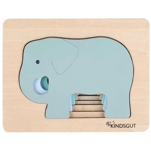 Kindsgut Lesena otroška sestavljanka Kindsgut Elephant