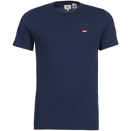 Levi's Majice s kratkimi rokavi SS ORIGINAL HM TEE Modra Cene