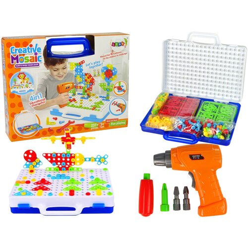 Creative Mosaic Puzzle 4in1 Screwdriver 237 Pieces Slike