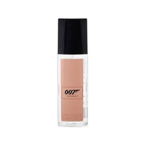 James Bond 007 For Women II deodorant v spreju 75 ml za ženske