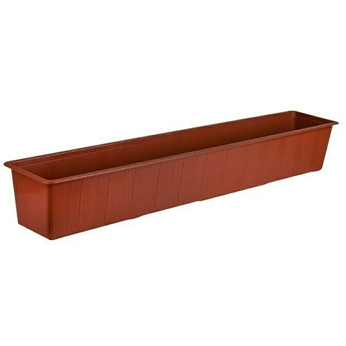 Plastična žardinjera (Vanjska dimenzija (D x Š x V): 100 x 17 x 14 cm, Terakota) Cijene