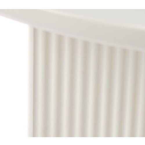 Unique Furniture Svetlo siva okrogla mizica &amp;oslash; 80 cm Palma &amp;ndash; Slike