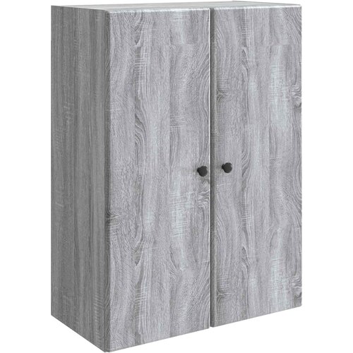 vidaXL Ormar za montažu na zid 66 x 34 5 x 90 cm Konstruirano drvo - Siva Sonoma 66 x 34 5 x 90 cm Cene