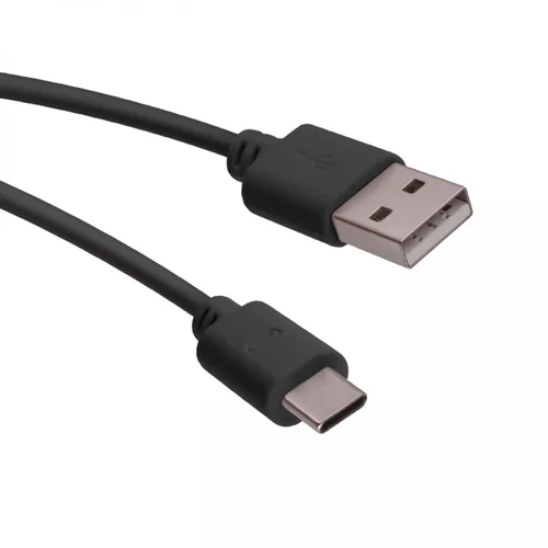 Forever USB tip-C / tip-C kabel, za polnjenje in prenos podatkov, črn