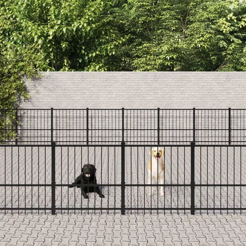  vanjski kavez za pse čelični 94,09 m²