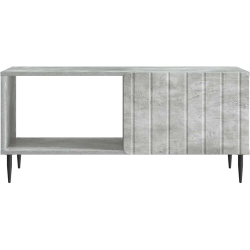  Kava Stol Betonska siva 90 x 50 x 40 cm Konstruirano drvo Slike