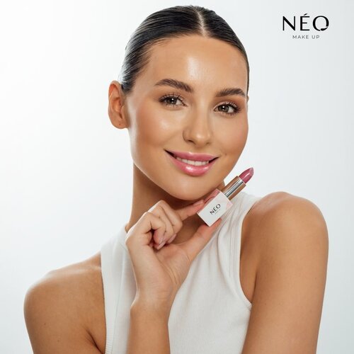 NEO MAKE UP Intense Serum Sheer Lipstick kremasti hidratantni ruž za usne nijansa 04 Raspberry Pudding 4.3 g Slike