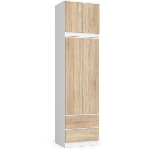 AKORD OMARA S60 2D 2SZ CLP PK BELO / SONOMA, (21713875) Cene