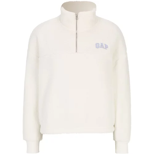 Gap Petite Sweater majica svijetlosiva / vuneno bijela
