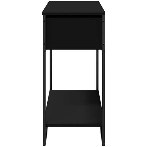  Konzolni stol crni 100 x 35 x 74,5 cm od konstruiranog drva Slike