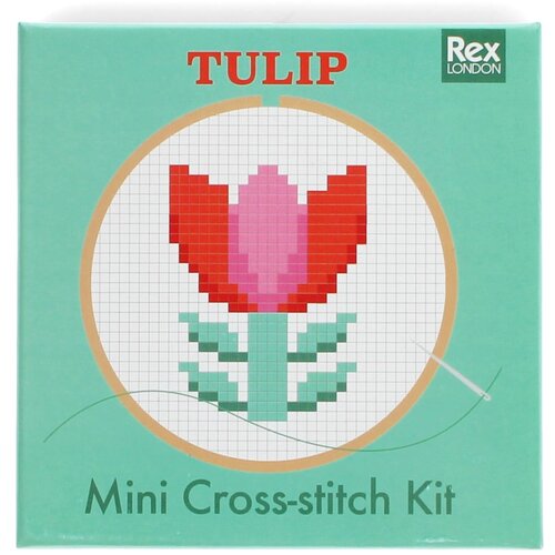 Rex London Kreativna igračka Cross-stitch Kit Tulip – Cijene