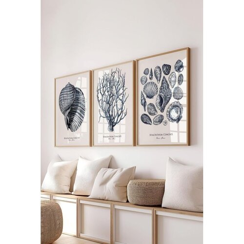 WALLXPERT Č-300734 - 5070 Vi&scaron;enamenski dekorativni set slika (3 komada) Cene