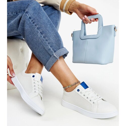 Gemre White eco-leather sneakers Semret Cijene