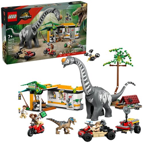 Lego Jurassic World: Zasledovanje raptorja in titanozavra Cene