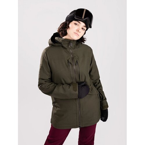 Volcom Shelter 3D Stretch Jakna black green Cene