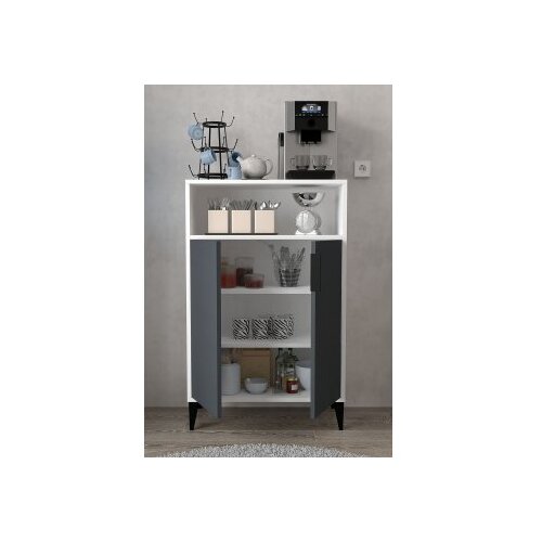 Hanah home Multifunkcionalna komoda, antracit Cene