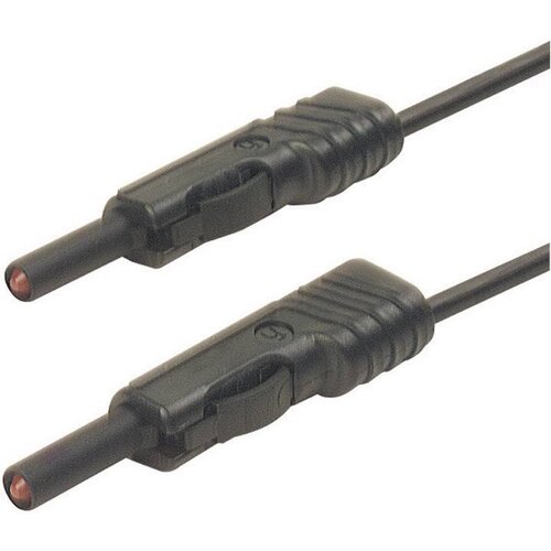 SKS Hirschmann 4 mm test lead\, contact-protected\, stackable\, 50 cm, (20423284) Cene