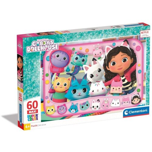 Clementoni Gabi kućica za lutke 60 kom maxi supercolor puzzle - Cene