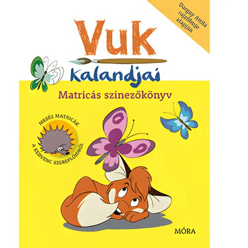 Móra Dargay Attila i Fekete Istv&aacute;n - Vukove avanture, knjiga bojanki s naljepnicama Cijene