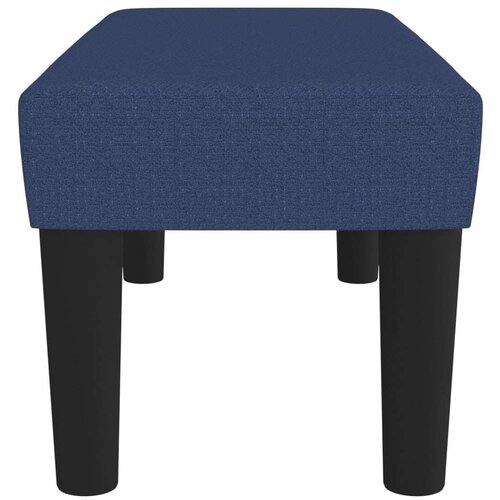  Klupa plava 70 x 30 x 30 cm od tkanine Slike