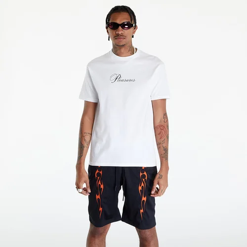 PLEASURES Stack T-Shirt White