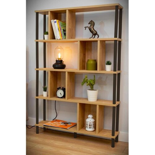 Hanah home Bookshelf, bež Slike