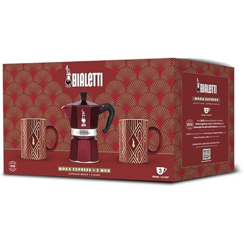 Bialetti Moka Express Glamur Deco + dvije &Aring;&iexcl;olje Cijene