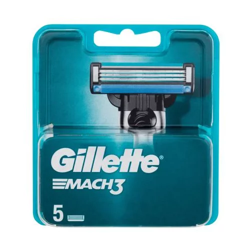 Gillette Mach3 Set rezervne britvice 5 kom za moške